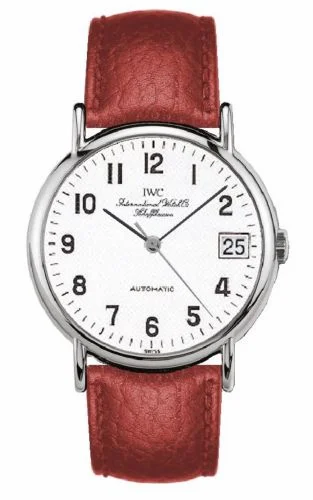 IWC Portofino Automatic Stainless Steel / White - Railroad / Strap IW3513-35 (IW351335)